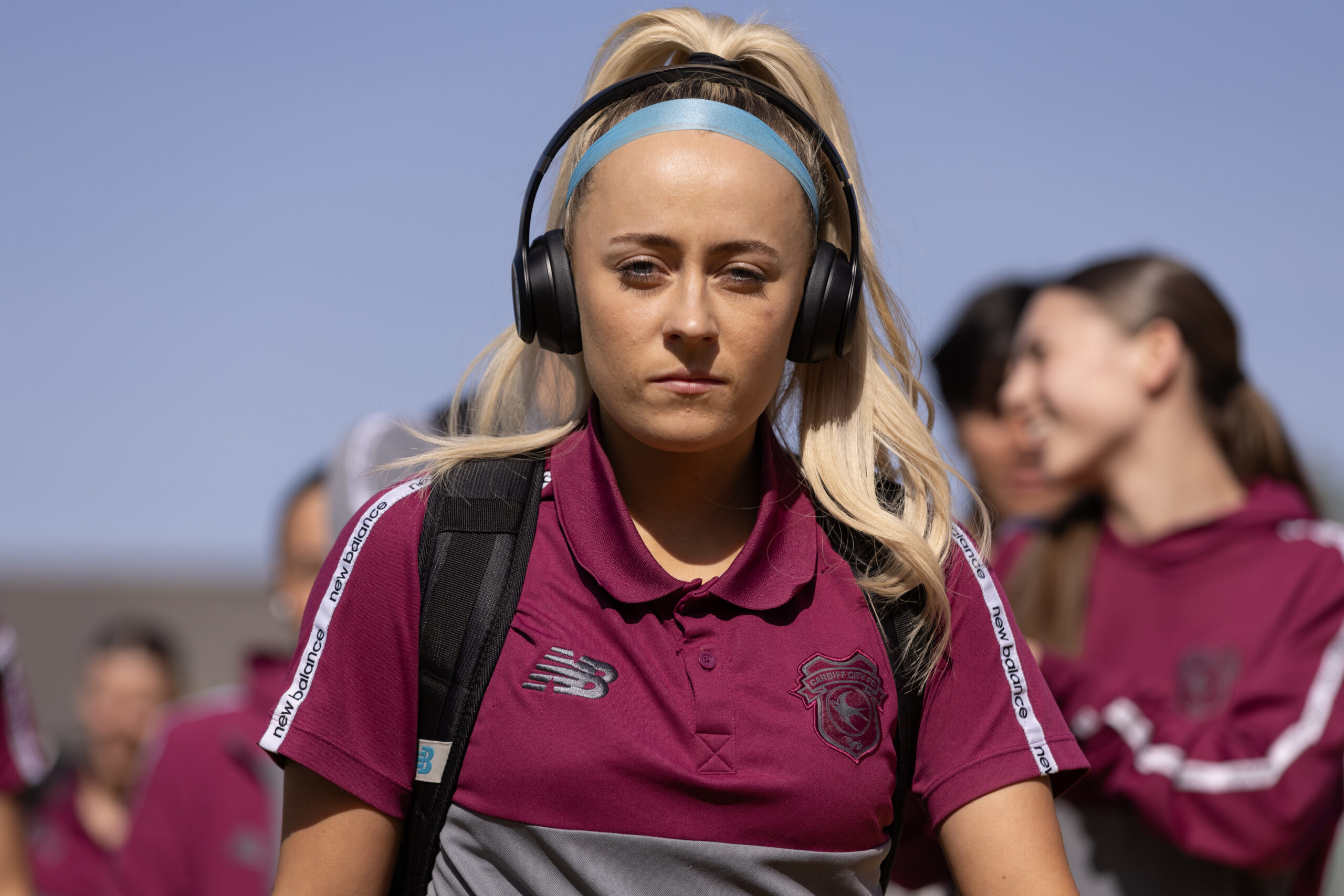 Cardiff City Women's Kerry Walklett during the 2024/25 Bute Energy Welsh Cup Final fixture between Wrexham AFC Women & Cardiff City Women FC at Rodney Parade, Newport, Wales